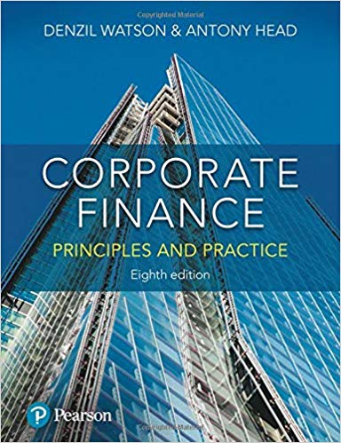 Corporate Finance: Principles and Practice 8th Edition